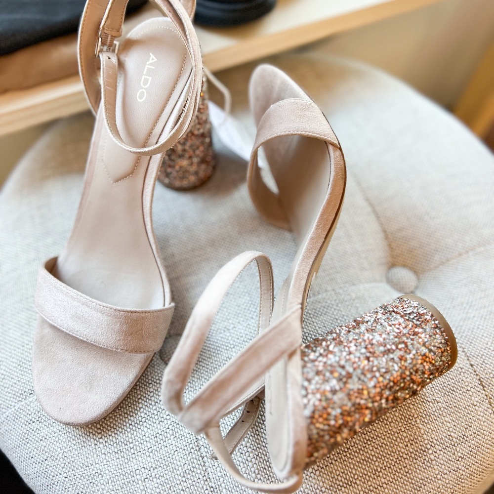 Aldo Sparkle Heels